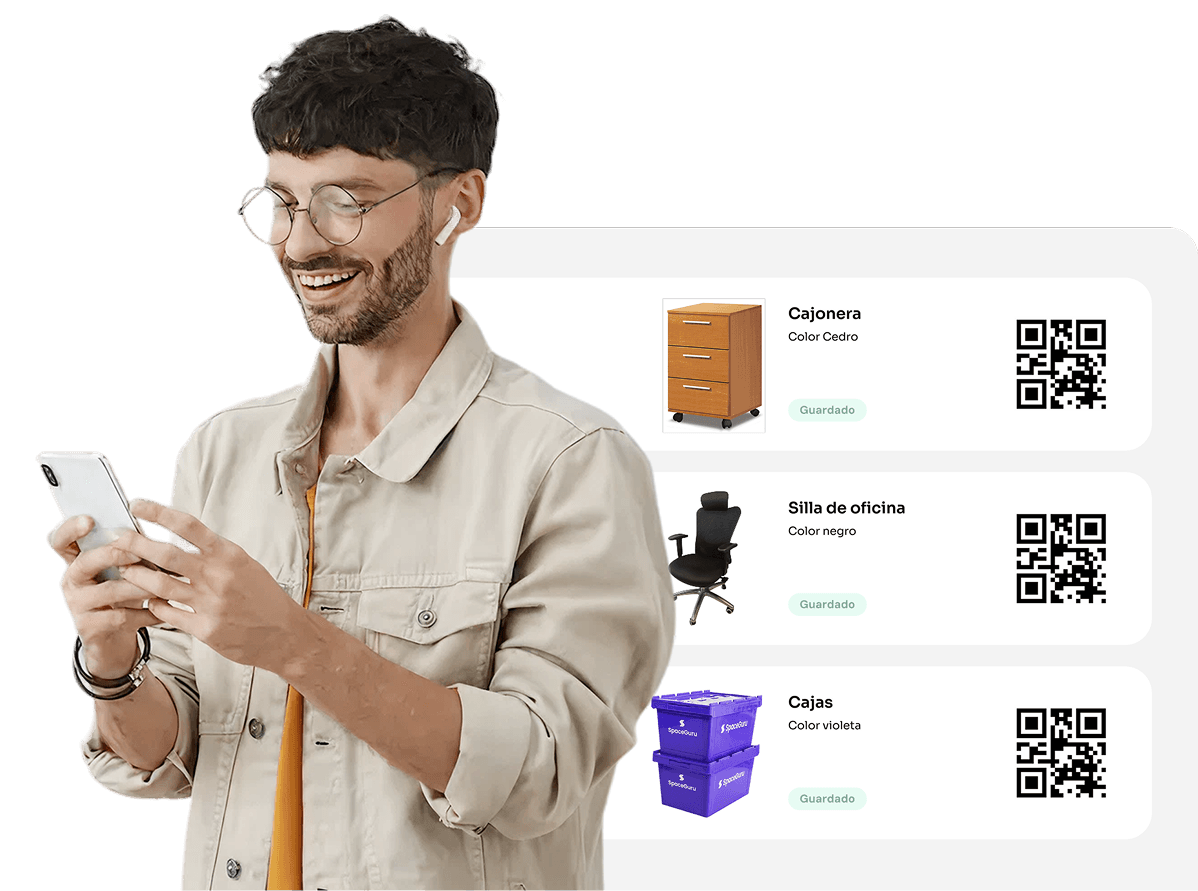 Inventario digital de activos en el celular